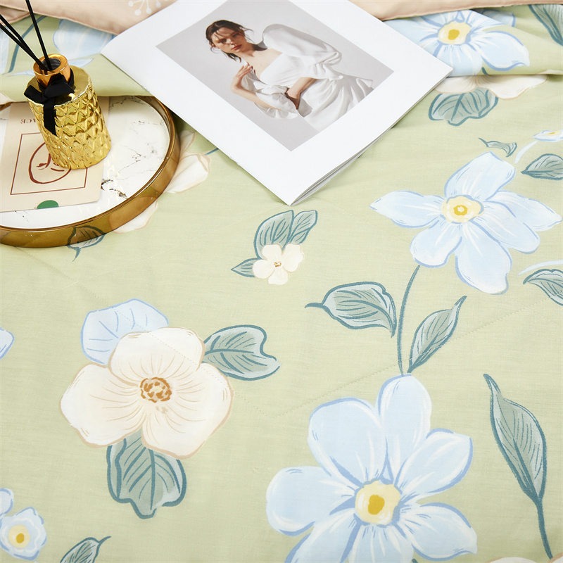 唐纳家纺 新疆长绒棉夏被-清丽 180*200CM- TN-SQ24030高清大图