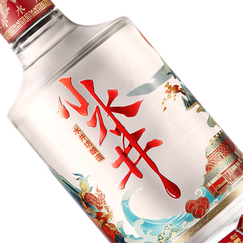 水井坊 小水井 52度 500ml 单瓶装 浓香型白酒