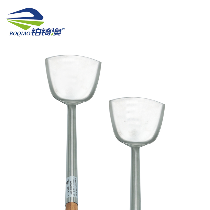 铂锜澳不锈钢木柄铲子高清大图