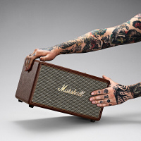 马歇尔（Marshall）无线蓝牙4.0专业音响HIFI发烧级蓝牙音箱扩音器重低音 STANMORE 中号棕色