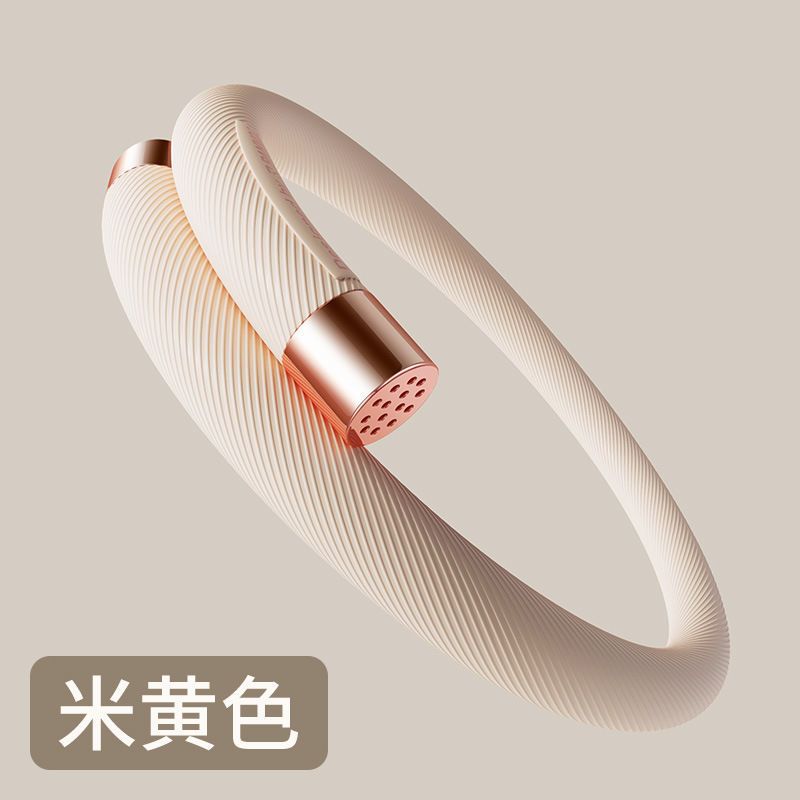枚红色|元气驱蚊手环宝宝防蚊神器大人儿童户外随身用品防蚊子贴环扣