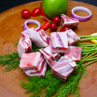 伊泰北牧田园 羊排块新鲜冰鲜肉类冷冻羊小排250g（半斤） 内蒙古草原散养羔羊羊排