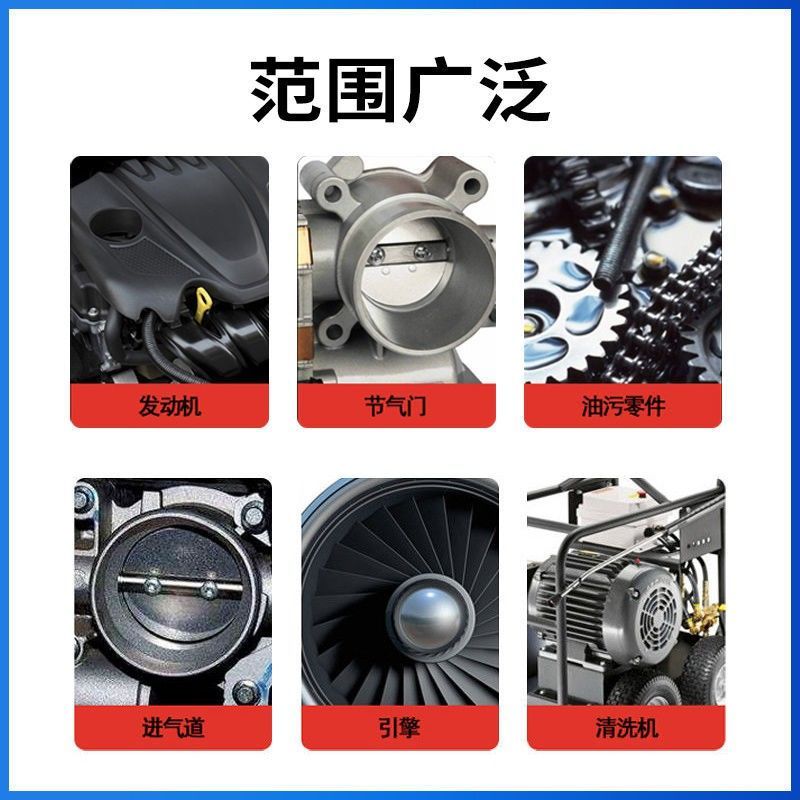 [补贴10%]化油器清洗剂节气门喷油嘴积碳强力清洁剂踏板摩托车除油污汽车用高清大图