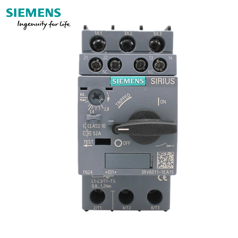 西门子(SIEMENS)断路器 3RV2111-1AA10带常闭辅助触点