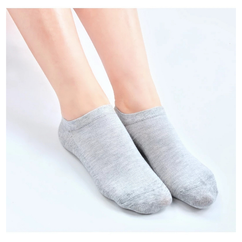 10双装男女夏季薄款短袜防臭袜子透气网眼袜低帮船袜