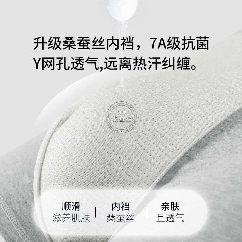 南极人男士内裤男生纯棉抑菌四角裤头透气宽松男款平角裤2025新款图片