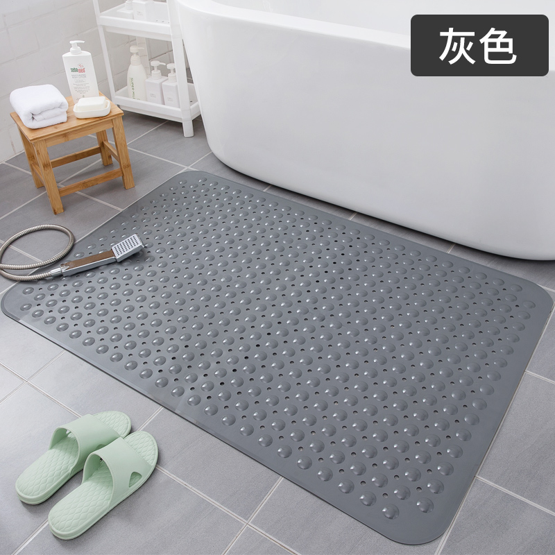 淋浴房防滑垫洗澡脚垫卫生间地垫厕所塑料垫子家用浴室防摔浴垫 三维工匠高清大图
