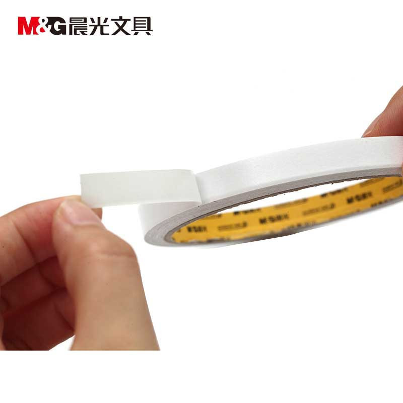 晨光(M&G) AJD97348 文具双面胶强力泡棉胶加厚海绵胶两面胶泡沫胶带胶条胶带纸 2卷/袋 16袋/包 单包价格