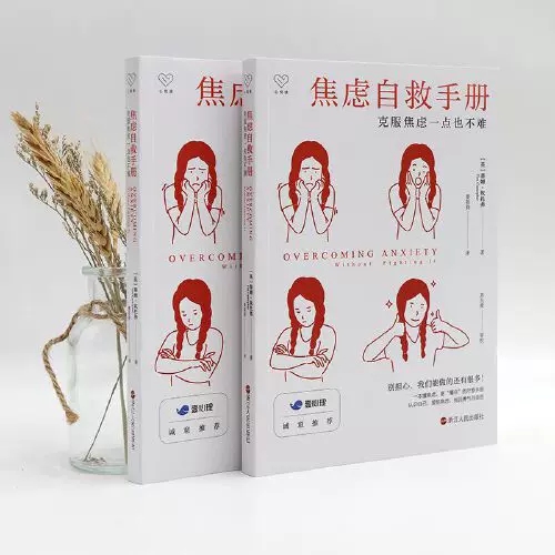 [正版]心悦读丛书焦虑自救手册克服焦虑一点也不难认知行为疗法焦虑者恐惧心理咨询疗愈勇气成功励志心理咨询师参考书籍书店书高清大图