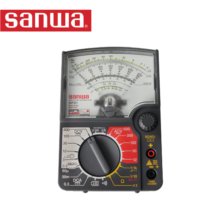 三和(SANWA)SP21多功能指针式万用表 耐用可靠