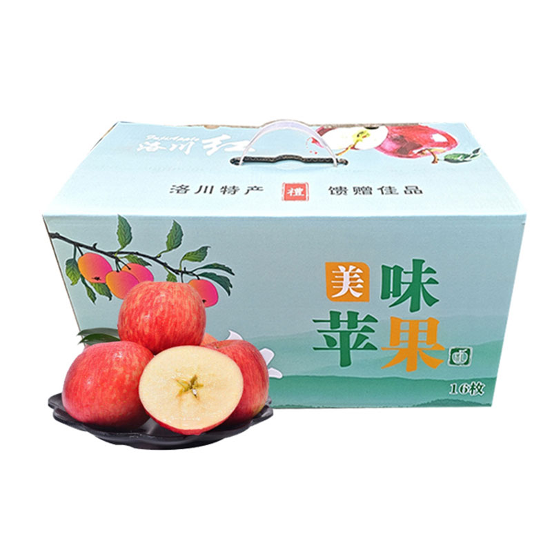 卜任舒 洛川富士苹果约3.5kg(包装随机发货)高清大图