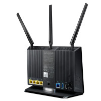 华硕(ASUS)RT-AC68U 无线路由器低辐射/高速游戏路由器/支持AiMesh
