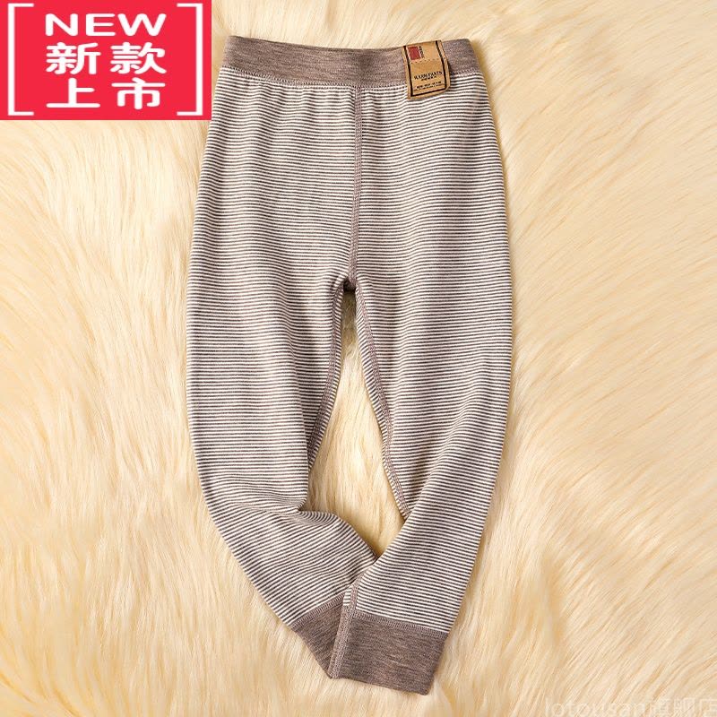 可莉允儿童保暖裤德绒秋冬男童秋裤加绒宝宝棉裤内穿加厚女童打底裤绒裤图片