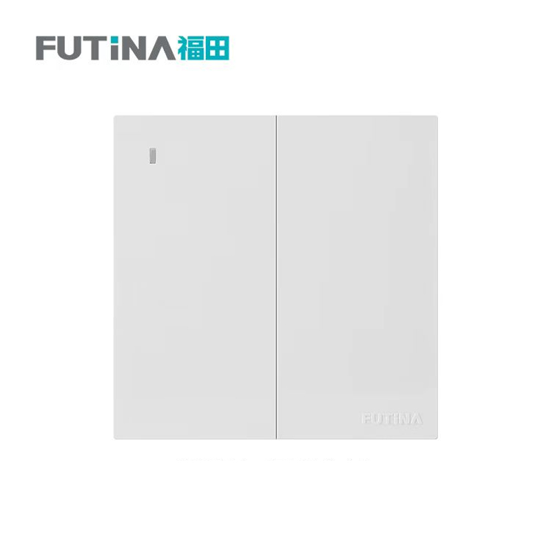 福田 开关 暗装墙壁开关面板 二位中转制 单位:个高清大图