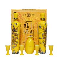权禄 龙腾盛世 鹿鞭人参酒 750ml*2瓶 38度 送礼佳品 非保健酒养生酒补酒