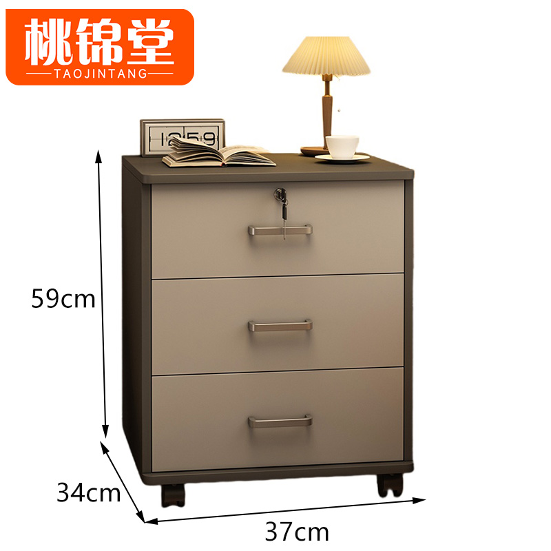 桃锦堂床头柜高清大图