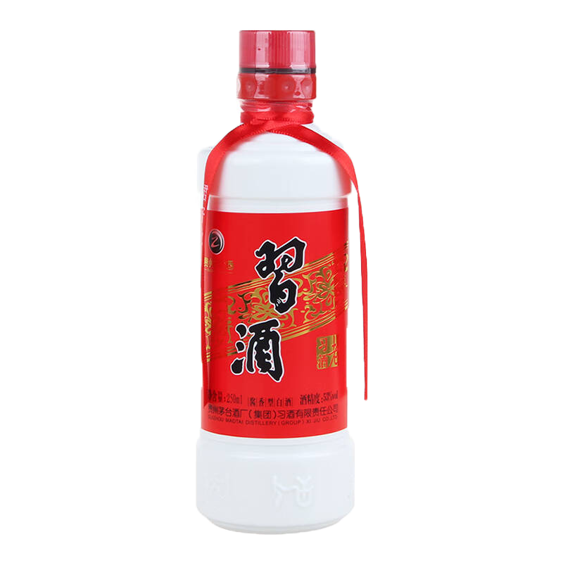 茅台集团贵州习酒金质53度500ml单瓶酱香型白酒習酒(XI LIQUOR)(新老
