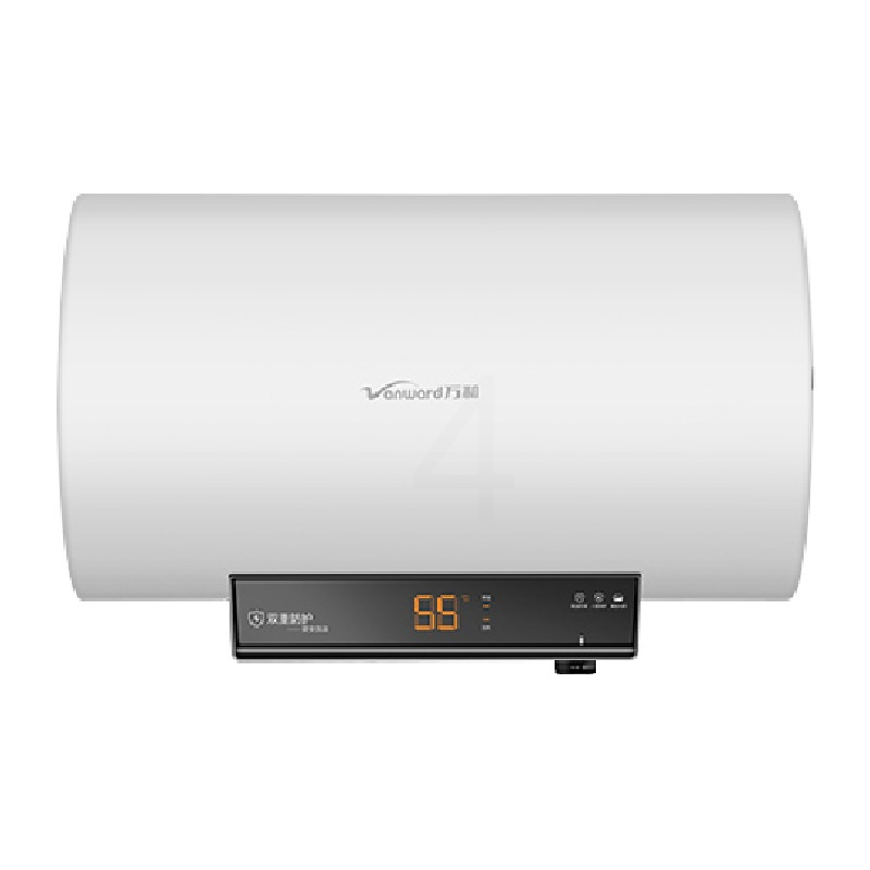 万和电热水器电家用储水式速热洗澡卫生间一白色