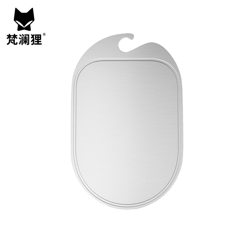 梵澜狸不锈钢切菜板砧板W81 个 37cm*23.5cm*0.15cm 37cm*23.5cm*0.15cm