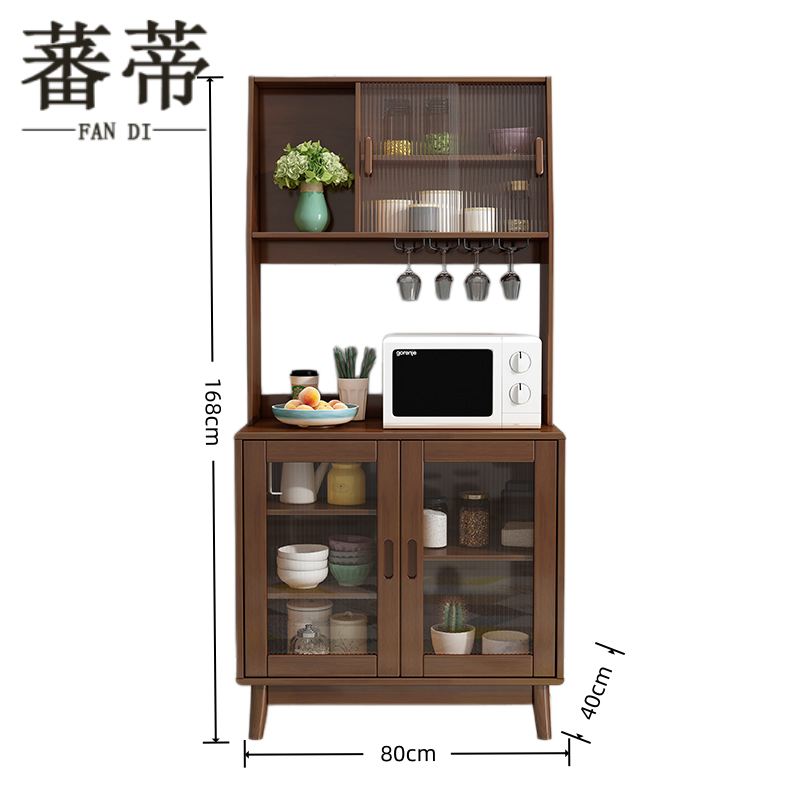 蕃蒂 餐边柜储物柜 80*40*168cm 台