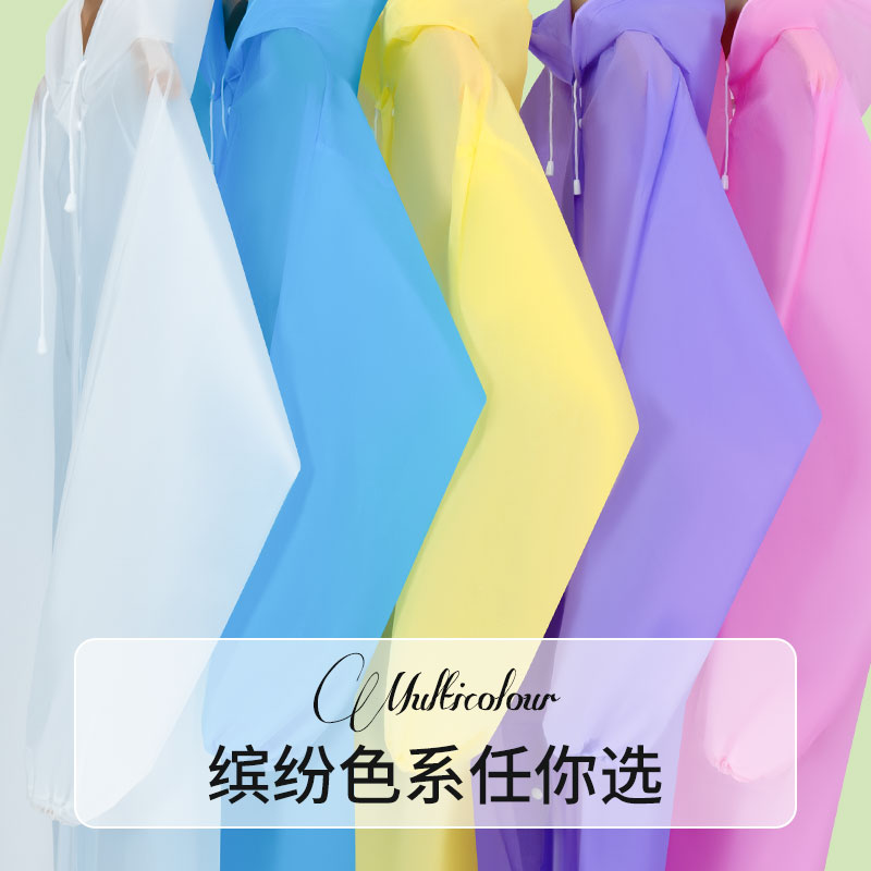 正雨一次性卡片雨衣长款全身透明加厚防暴雨女款男款成人便携防水雨服高清大图