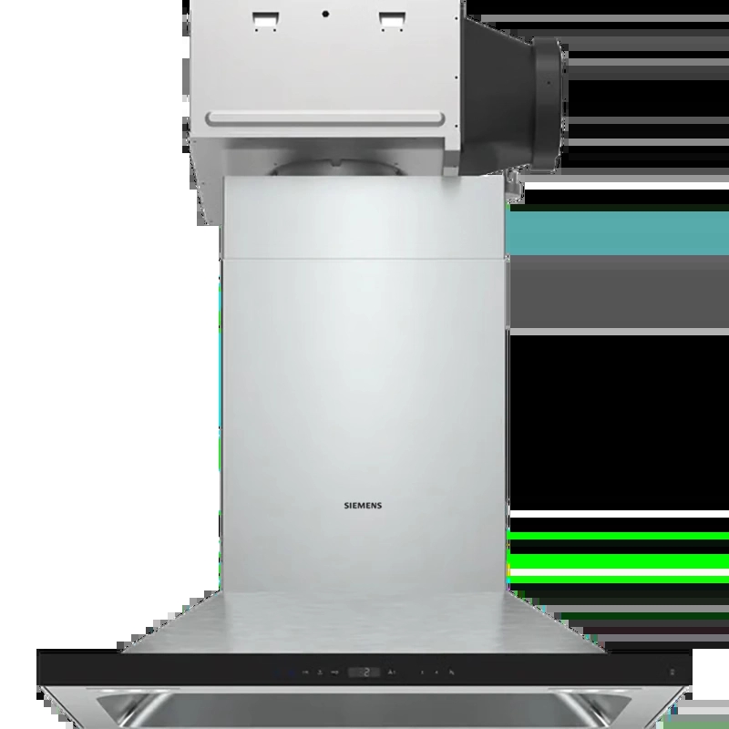 西门子 LC58FK95AW iQ700 壁挂式吸油烟机 90 cm 黑色蒸饭柜高清大图