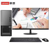 联想(Lenovo)扬天T4900k 商用家用台式机电脑 27英寸屏 定制(十代i5-10400 8GB 1TB+256GB 集显)