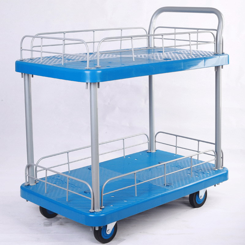 Uni-Silent 双层 单扶手 护栏式 中静手推车 200KG PLA200Y-T2-HL2（单位：辆）