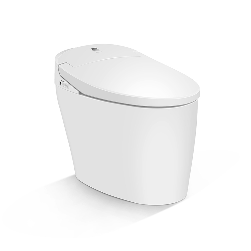 九牧 JOMOO 一体智能坐便器 即热式全自动多功能智能座便器 外置男士小冲遥控器S600高清大图