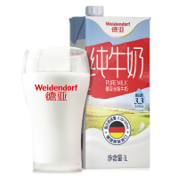 德亚全脂牛奶1L
