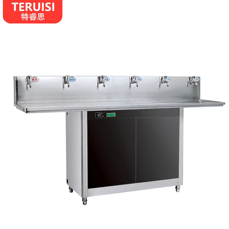 特睿思(TERUISI)商用饮水机开水器工厂用开水净水机直饮水机学校烧水机开水炉净水器大型烧水器 台式一开五温GK-6E
