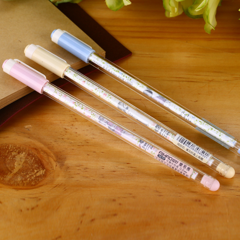 摩易擦可擦中性笔魔力擦魔易擦小学生水笔晶蓝黑05批发