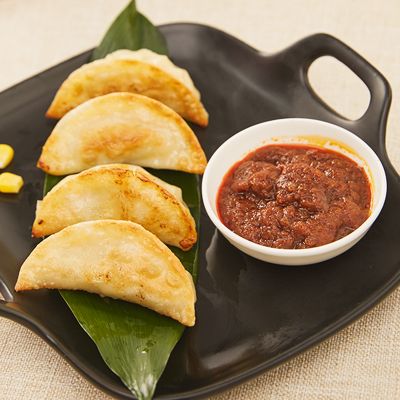 安井速冻玉米蔬莱蒸煎饺2斤装锅贴蒸饺鲜美解冻即食方便快捷