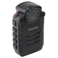飞利浦(PHILIPS)VTR8200 便携音视频执法记录仪+st-666 三脚架 便携手机自拍摄影支架 套装