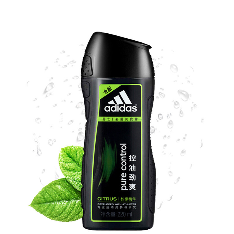 阿迪达斯 adidas 洗沐套装(运动后舒缓400ml+冰点400ml+深层洁面膏100g+控油劲爽洗发水220ml)