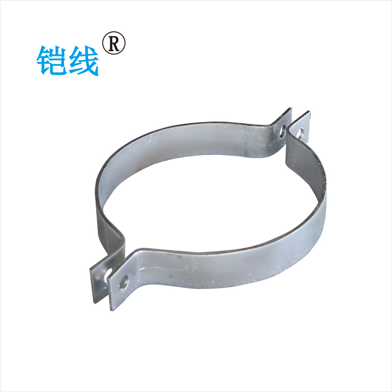 铠线 电料辅件 电力金具 成套抱箍 -5*50mm D240mm/套高清大图