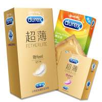杜蕾斯(Durex) 避孕套 至尊超薄8只送随机2只共10只安全套套 男用成人情趣计生用品byt