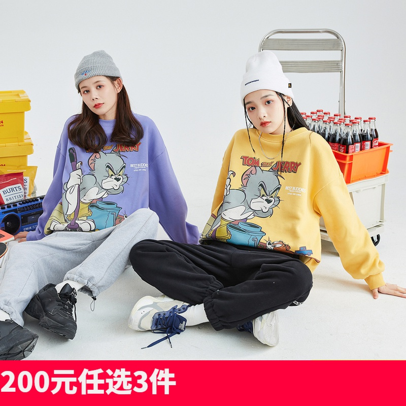 唐狮tonlion女士卫衣帽衫