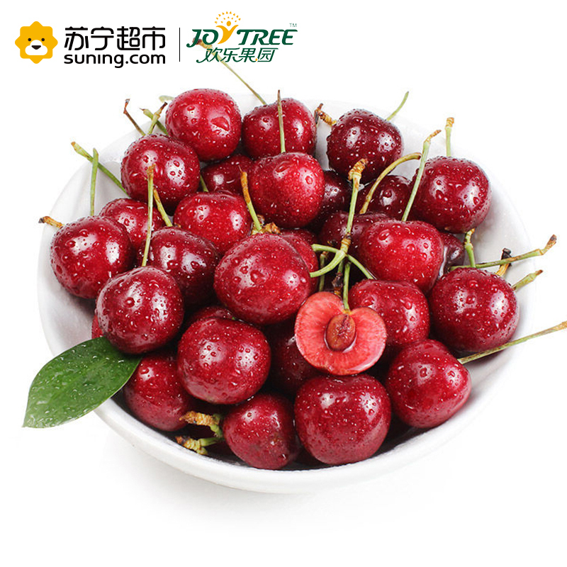 欢乐果园 加拿大进口车厘子 1磅装(约450g) 果径约26-28mm 新鲜水果