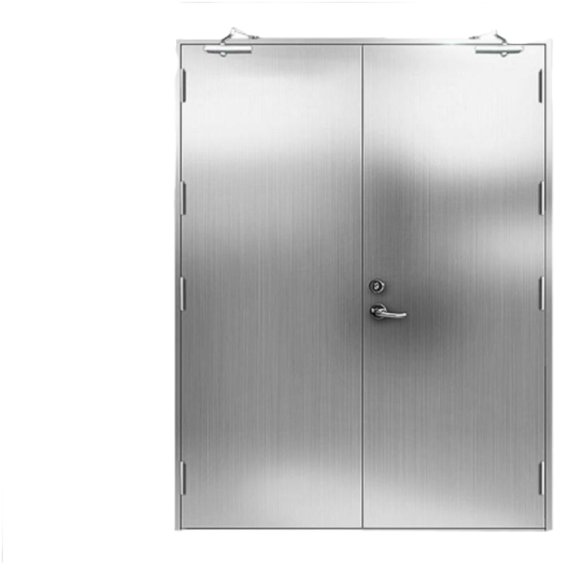 东方能展 不锈钢 防火门对开门甲级套