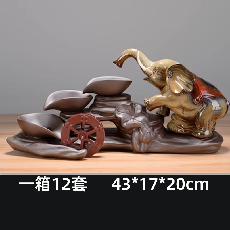 搭配鱼缸流水摆件金鱼缸配件喷泉过滤器循环水景摆件家居装饰