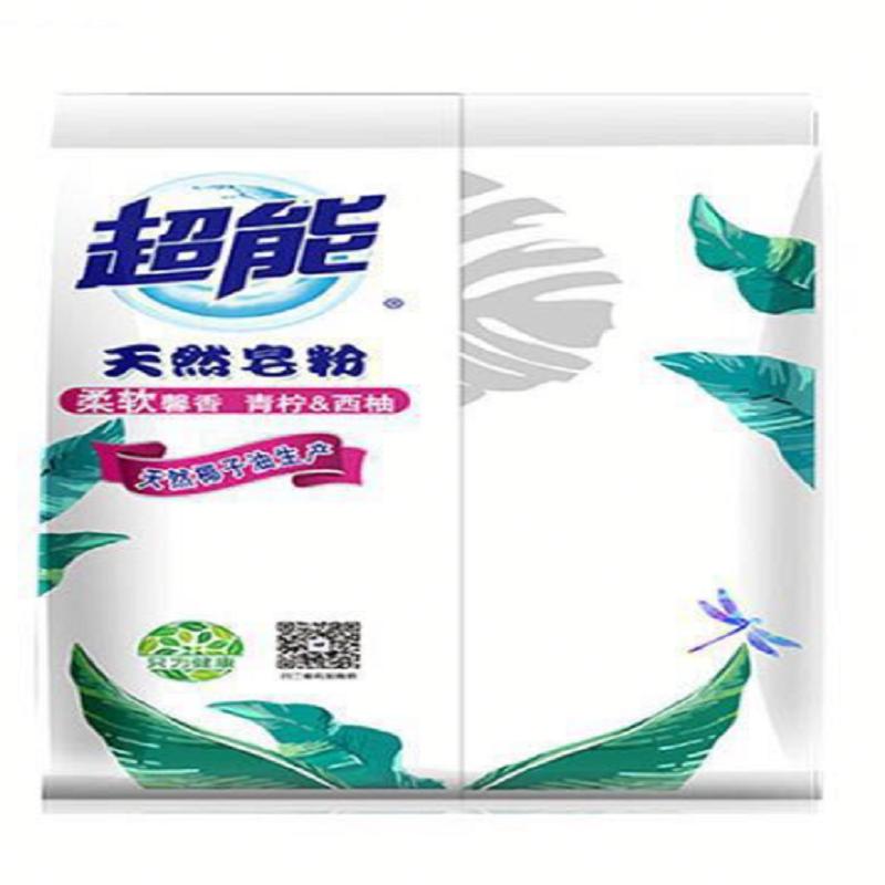 超能 柔软馨香 青柠西柚 680g 天然皂粉 洗衣粉(计价单位:袋)