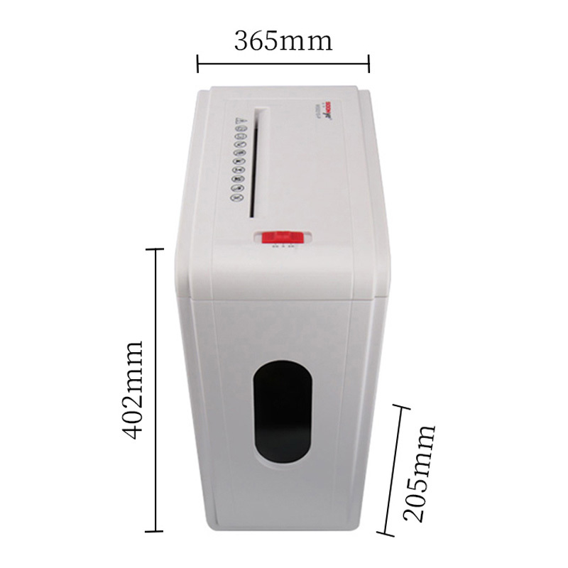 众叶(SOONye)WS0210-P碎纸机 碎10张 4级保密4*48mm 15L纸筒容量 光盘/卡/订书针粉碎机