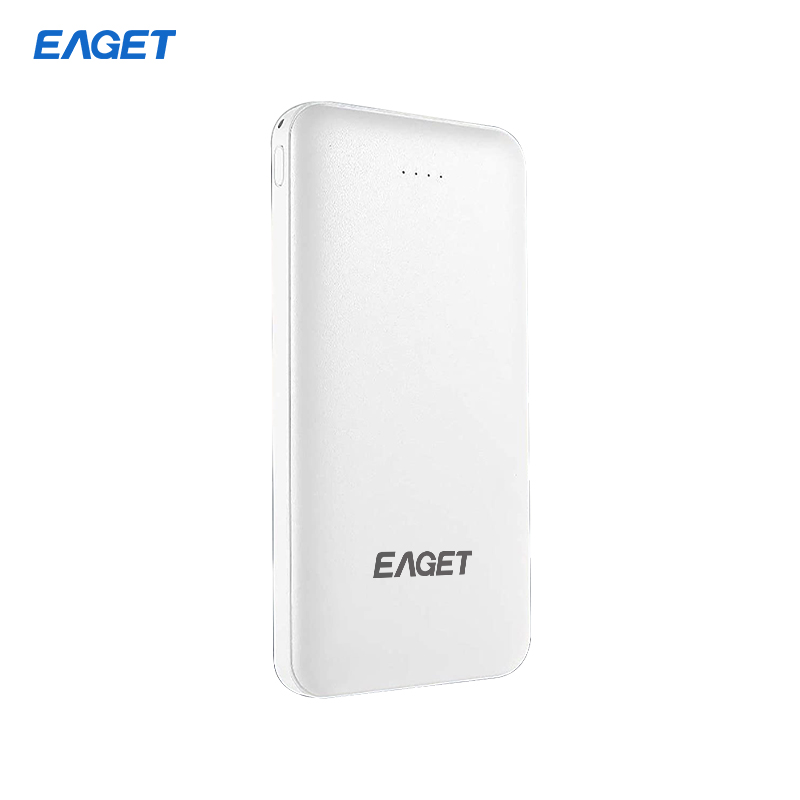 忆捷(Eaget) 移动电源 EP30快充电源锂电池 10000毫安多接口便携式白色