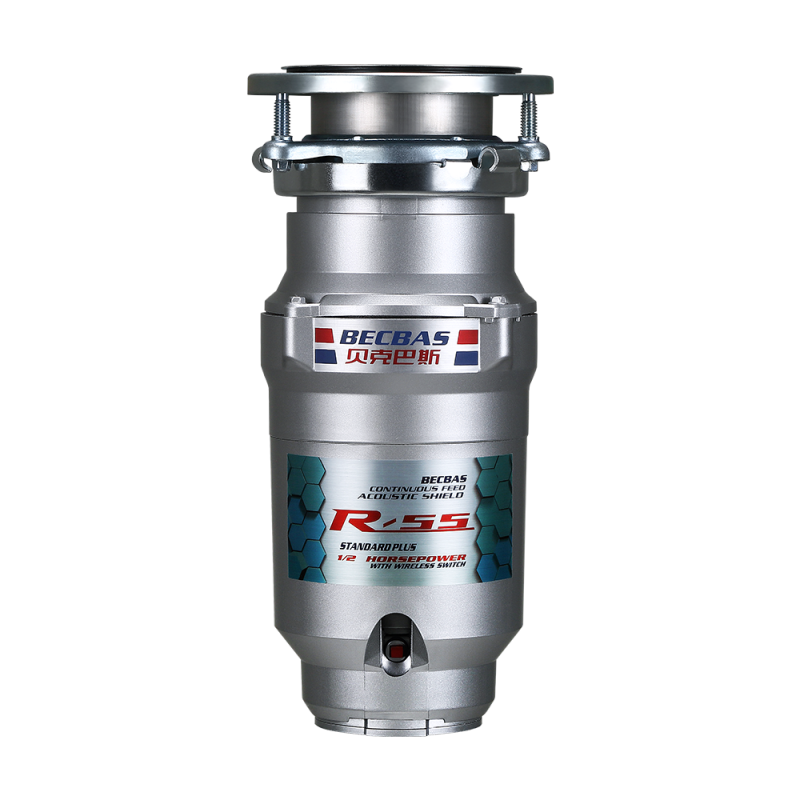 [新品]贝克巴斯垃圾处理器R55evo 食物垃圾研磨机家用厨房厨余垃圾粉碎机处理机家用粉碎机可接洗碗机高清大图