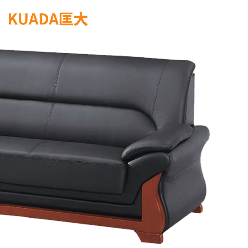 匡大 办公沙发 商务接待西沙发 三人位 KDT586高清大图