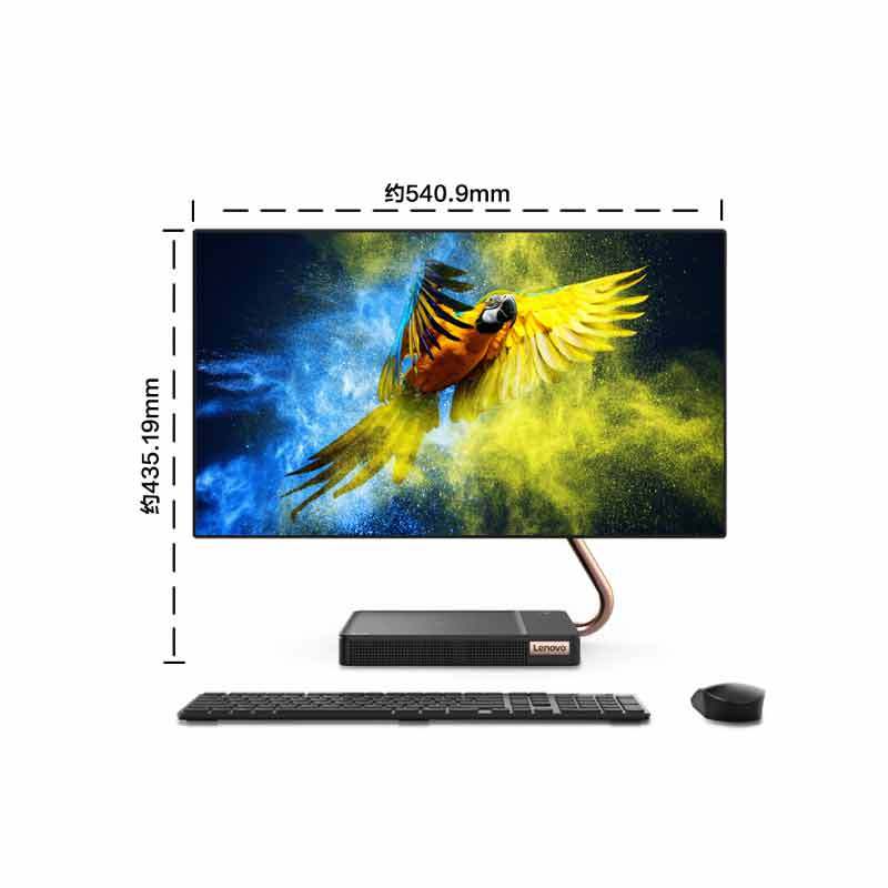 联想AIO520X 23.8英寸一体机电脑(I5-9400T 16G 2T+1TSSD 2G独显 黑色 )