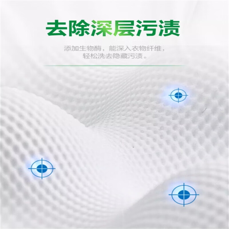 雕牌超效加酶洗衣粉518g + 透明皂242g*2块高清大图