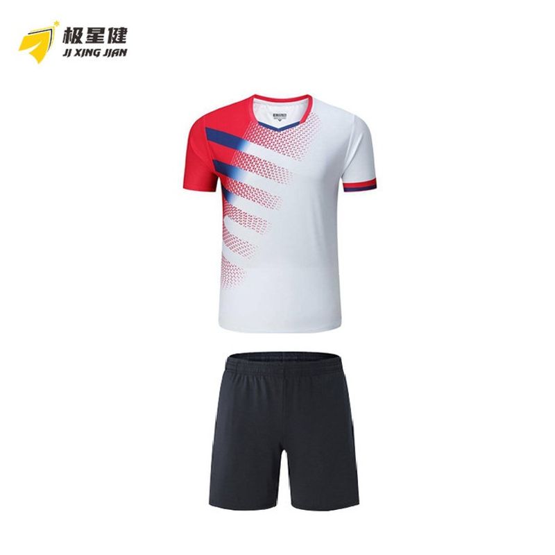 极星健 运动套装 羽毛球服 KY1810 套高清大图