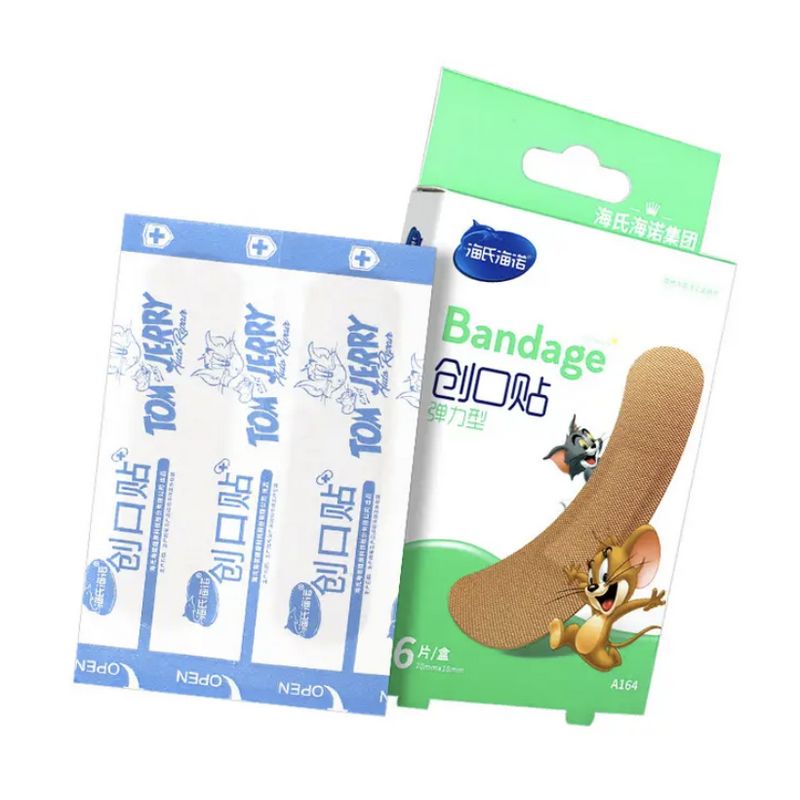 海氏海诺 26片装一次性后跟防磨脚创口贴伤口护理弹力透气胶带弹力型创口贴高清大图